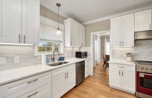 West Panama City Beach House | Palm Royale: Private Pool, LSV (Golf Cart), Great Location