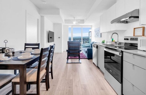 Burlington Condo | Panoramic Bliss & Urban Vista w/ Private Balcony