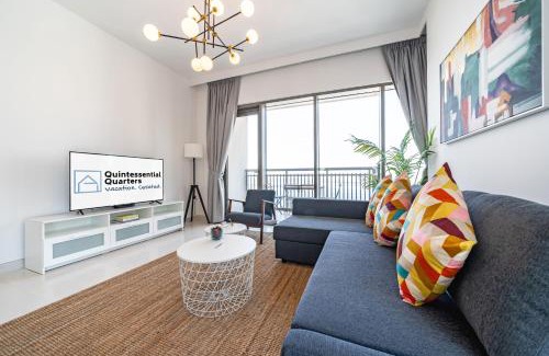Dubai Apartment | Panoramic Burj Views - Lovely 3BR in Creek Harbour