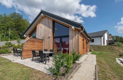 Mistelgau House | Panoramic house type 100 SD 09 - Panoramahaus (100) in the holiday village at the Therme Obernsees