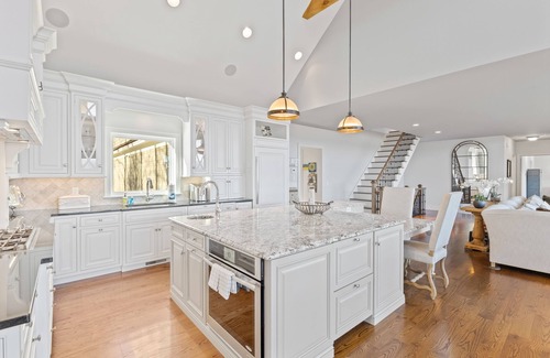Bolton Landing House | Panoramic lake view acreage with game room, sauna & fireplace