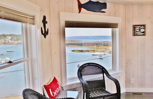 Mid-Coast and Islands House | Panoramic Oceanfront Views Of Garrison Cove, Wills Gut And Casco Bay