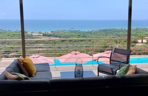 Hameau de Palombaggia Villa | Panoramic sea view 5 bedrooms heated pool Palombaggia
