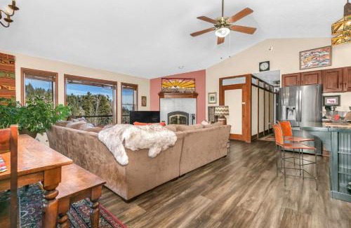 Black Hawk House | Panoramic View Home with Hot Tub & Game Room