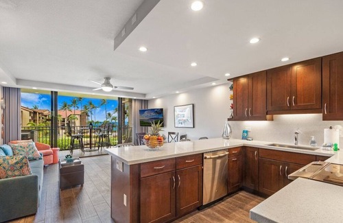 Honokowai Condo | Papakea H304 2BR/2BA Condo with Spectacular 180º Ocean Views & Central AC