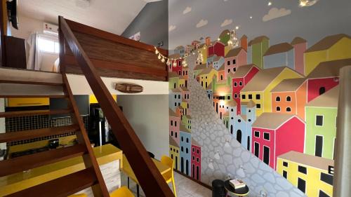 Arembepe Apartment | Paraíso PÉ NA AREIA no coração do Litoral Norte - FRENTE MAR - Loft projetado para que você tenha a melhor experiência em hospedagem - condomínio mais procurado da Estrada do Côco - Varanda com vista espetacular para o mar - lazer e TRANQUILIDADE