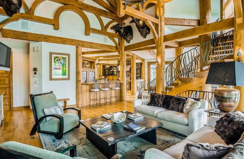 Lake Lure House | Parabulls Point | Private Dock, Lakefront Deck, 75 Water Slide, Hot Tub