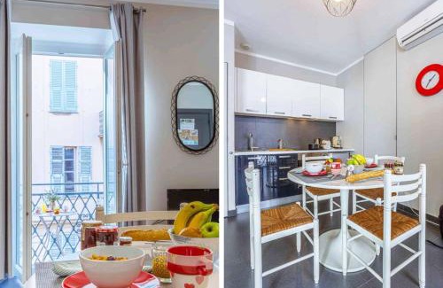 Jean-Medecin Apartment | PARADIS - Carré d’Or 1 room - Balcony Sea View