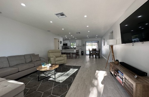 Lake Placid House | Paradise awaits! Renovated 4-bed oasis with pool, fenced yard. Lake Placid, FL.