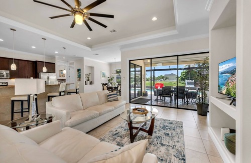 Pelican House | Paradise Villa awaits you on a Gulf access canal and private heated pool and spa
