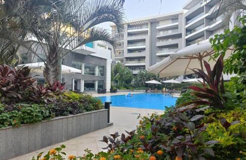 Heliopolis Apartment | Parkside Boutique 3 BBR Serviced Apartment - Ocean Blue - Near Airport
