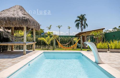 Vargem Pequena House | Parrot Cabin - Heated Pool & Gourmet Area