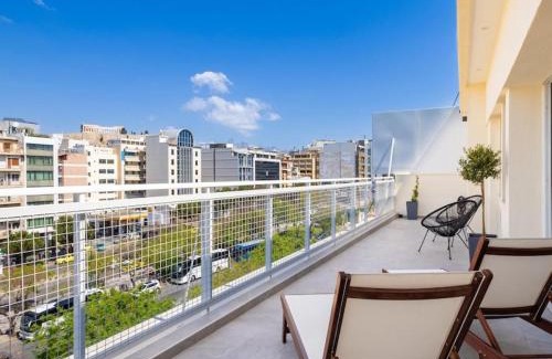 Kinosargous Apartment | Parthenon view luxury penthouse