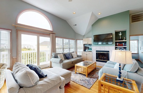 Whale Head Hill House | Partial ocean-view home with private pool & hot tub - dog-friendly