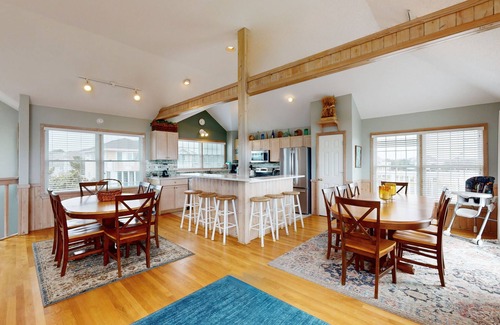 Whale Head Hill House | Partial ocean-view home with private pool & hot tub - dog-friendly