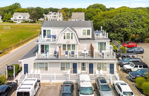 Falmouth Heights Condo | Partial Ocean View Studio with Large Private Deck (307)