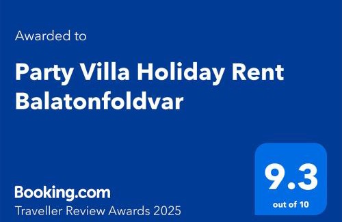 Balatonfoldvar Villa | Party Villa Holiday Rent Balatonfoldvar