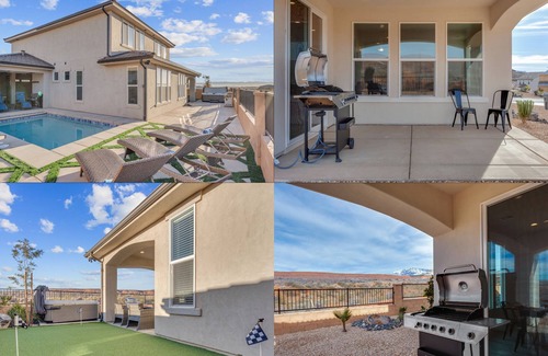 Washington House | Paseos Retreat | Sleeps 29, Private Pool, Hot Tub, BBQ, Ping Pong Table, Gaming Consoles and more!