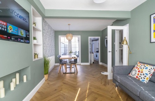 Belfast RV Rental | Pass the Keys | Bright & Airy 2BR Townhouse | Belfast's Best Area!