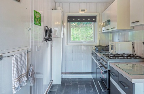 Bont Newydd House | Pass the Keys | Cosy Chalet at Lakeside Glan Gwna Holiday Park