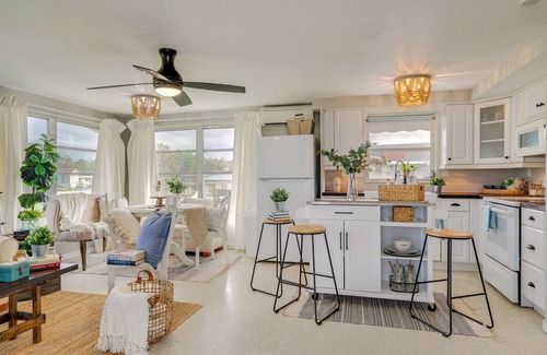 Punta Gorda Cottage | Patio, Dock & Views: Waterfront Punta Gorda Gem!