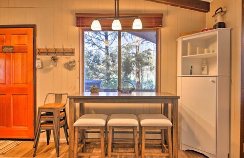 Christopher Creek House | Patio, Grill and Mogollon Rim Views Payson Cabin