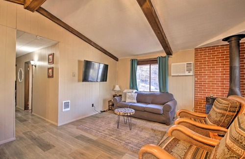 Christopher Creek House | Patio, Grill and Mogollon Rim Views Payson Cabin