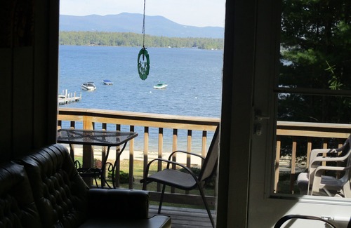 Meredith House | Patrician Shores Winnipesaukee Home Right On The Beach