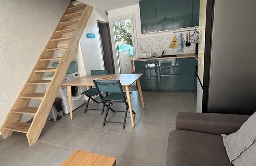 Cap d'Agde House | Pavilion T3 DRC secure residence near Richelieu beach