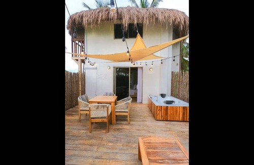 Tierra Bomba Island House | Pb-C1 Habitación Quintuple En Isla Con Desayuno Piscina Y WIFI