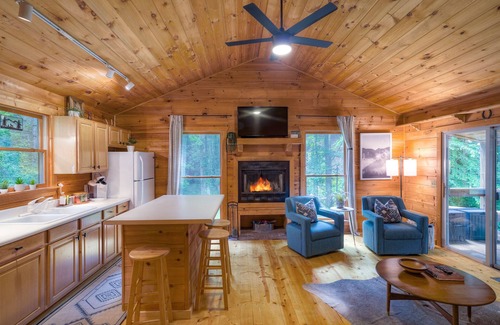 Ellijay House | Peace & Tranquility + Apple Picking, Wine, S'mores, Fishing!