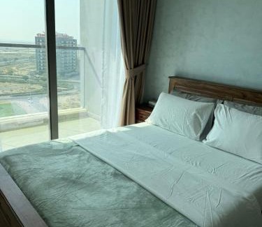 Dubai Apartment | Peaceful Cozy 1 BHK Pool Garden View Liwan Dubai Land