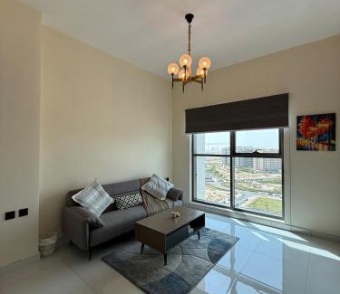 Dubai Apartment | Peaceful Cozy 1 BHK Pool Garden View Liwan Dubai Land