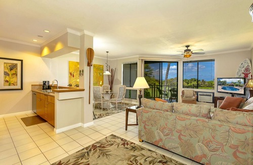 Wailea Condo | Peaceful Golf-Front Property w/Stunning Pacific Sunset Views From Spacious Lanai
