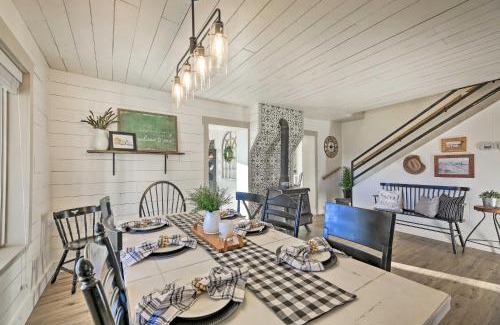 Blue House | Peaceful Luna Farmhouse with Wraparound Porch!