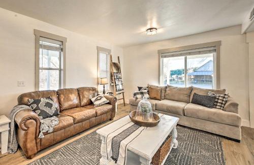 Blue House | Peaceful Luna Farmhouse with Wraparound Porch!