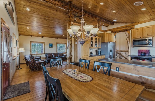 Timber Ridge Ranch House | Peaceful Mountain Home with Deck Views, Game Room, and Easy Uptown Access