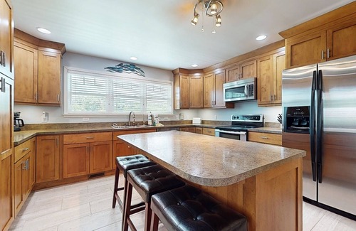 Dandridge House | Peaceful waterfront home w/free attraction tickets, Private Dock, grill, patio