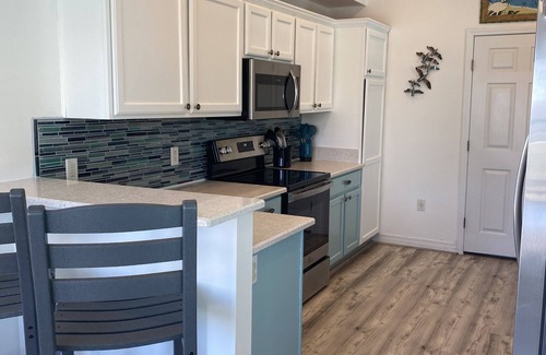 Pensacola Beach House | Pensacola Beach pet friendly with deck views and steps from the Gulf & Sound