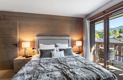 Megeve Apartment | Penthouse à Megève avec Jacuzzi, Sauna, Piscine & Salle de Sport - FR-1-569-27