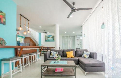 Chicxulub Puerto Apartment | Penthouse Apartments Private Roof Pool 200m to Beach