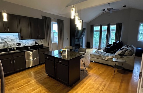 Grand Boulevard Condo | Penthouse Condo in Chicago featuring Zero Gravity Massage Chair