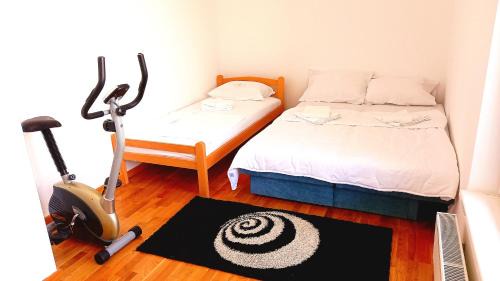 Zemun Apartment | Penthouse Danube Exclusive, Parking, 90m2, Wifi