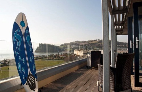 Teignmouth Apartment | Penthouse Five - Stunning Spacious Apartment with Unrivalled Panoramic Sea Views