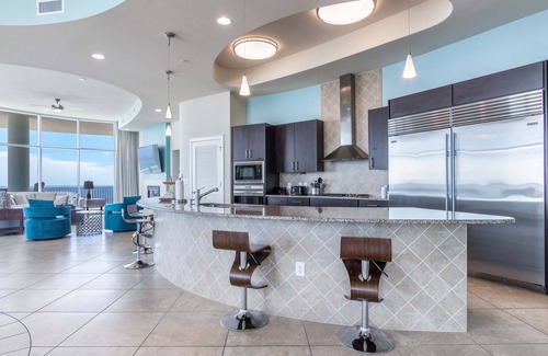 Orange Beach Condo | Penthouse Four Bedroom Unit at Turquoise Place with Unobstructed Gulf of Mexico Views