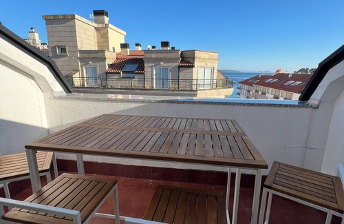 Sanxenxo Apartment | Penthouse Rocafort Sanxenxo with sea view
