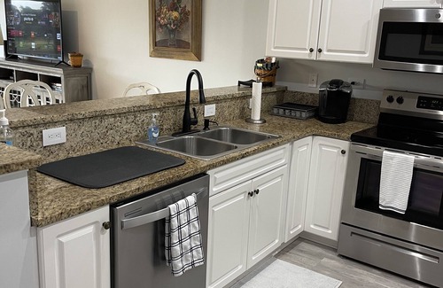 Carolina Forest Condo | Penthouse with golf course view at the World Tour Grand Villas