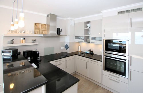 Wyk auf Foehr Apartment | Penthousewohnung mit Großer Dachterrasse und Traumhaftem Meerblick