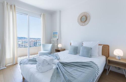 Riou - Petit Juas - Av de Grasse Apartment | Perchoir - Balcon, vue sur la ville, Palais&Plages
