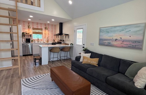 Ocean Isle Beach House | PERFECT family home getaway - POOL, HOT TUB, OUTDOOR movie theater & Fire pit!